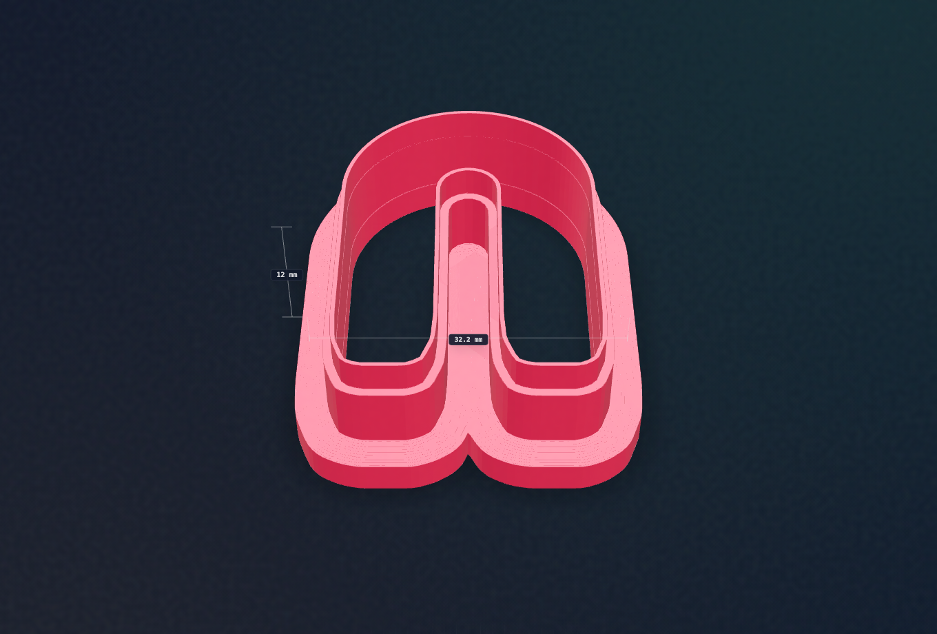 Classic Arch 3D Polymer Clay Cutter